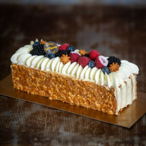 Mille-Feuille vanille & framboise boulangerie epi'fanny