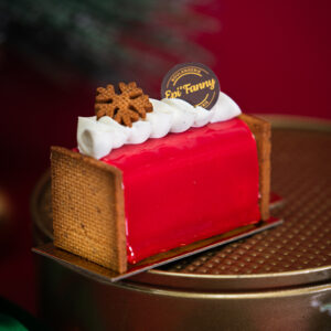 Buchette vanille et fruits rouges Boulangerie Epi'Fanny